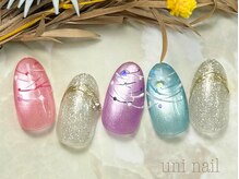 ウニネイル(uni nail)/サンプルデザイン　リッチ