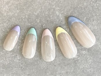 ネスト(Nest)/パステルうカラフルフレンチ