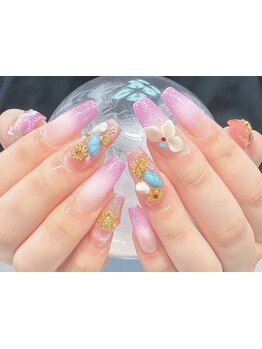 長さ出しのできるサロン