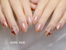 アリサネイル(ALISA NAIL)/ミラーアートネイル