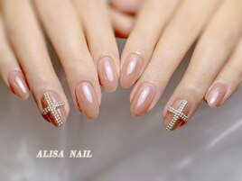 ミラーアートネイル