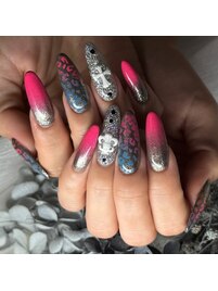 ネオンカラーネイル