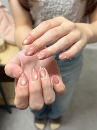 pink × ribbon