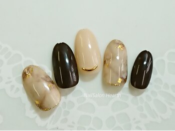 ネイルサロン ハース(Hearth)/2019 定額オータムネイル