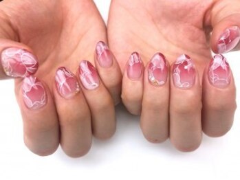 クアトログランシュ 青葉台(QUATRO×GranCieux)/ピンク×繊細アート