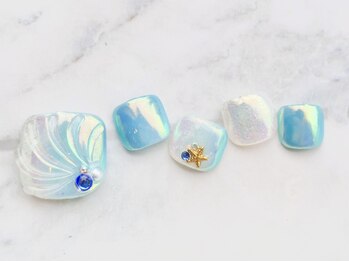 ターラ(Tara)/フット　マーメイドネイル