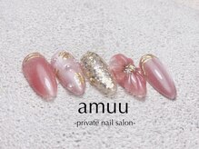 アミュー(AMUU)/ぷっくりフラワートレンドdesign
