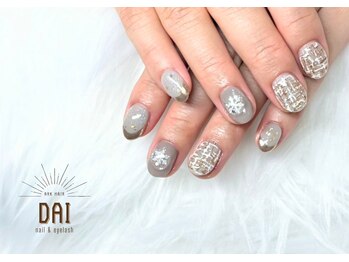 ツイードネイル