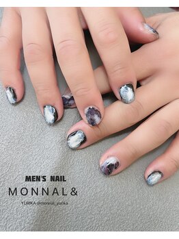 モナールアンド(MONNAL&)/メンズネイル