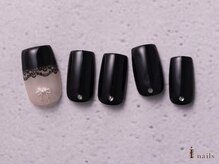 アイネイルズ 横浜WEST店(I-nails)/レースリボンストーン8000円