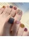 ノルンネイル(Norns nail)の写真/\SNSで話題/フットはフラッシュネイルが大人気!!周りと差がつく上質ネイルをご提供*