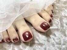 フェルンヴェー 代々木(Fernweh)の雰囲気（足元も華やかに、上品に、大人のフットネイル。）