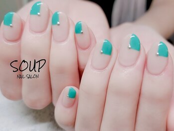 スープ(SOUP)/ブロック アート