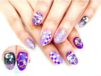 ネイルコレクション ピンク(Nail Collection Pink)/ジェル放題☆和柄・着物・浴衣