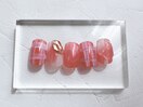 ニュアンスチェックネイル