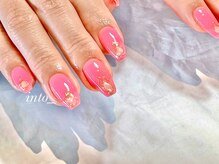 ネイルサロン イントゥ(into_)/シェル　ミラー　定額アート