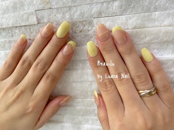 ボージュ バイ ルアナネイル(BeauJu by Luana Nail)/大人黄色ネイル