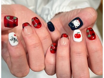 ネイルアンドアイラッシュスタジオ シュシュ(chouchou)/ファミ〇リア♪キュートネイル