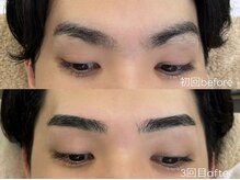 アムズ バイ アイ トーキョー 渋谷店(ams by AI TOKYO)/眉毛ワックス/眉毛パーマ