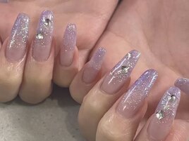 長さ出し×ラメグラ