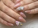 シンプル埋めつくしnail