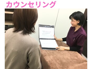 ダイエット専門整体サロン/カウンセリング風景