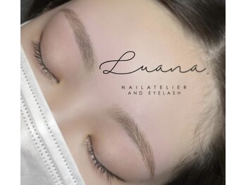 ネイルアトリエ ルアナ(LUANA)の写真/【計算された美眉へ♪】理想の黄金比バランスで垢抜け！毎日のメイク時短＆左右対称の美眉へ導くサロン♪