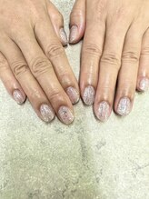 ネイルサロンファストネイルプラス 新宿店(FAST NAIL PLUS)/春夏ネイル2023【シルバー】