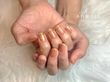 アンガット(angot.)/オーロラオレンジネイル