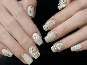 ラッキー(Lucky)/クリスマスネイル