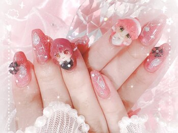 プティネイル 池袋(Puty Nail)/キャラ3Dネイル　ジェル