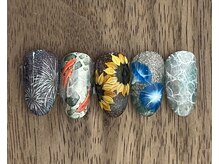 スワロンネイル 名古屋店(SWALLON NAIL)の雰囲気（定額、季節のサンプル、マグネット・フラッシュ・カラー多数☆）
