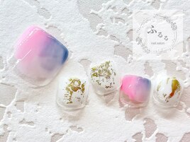 ☆フットプチプラネイル☆#37