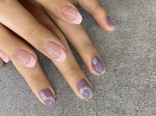 ネイルアヴァンス 京橋店(Nail AVANCE.)/個性ネイルフレンチ☆