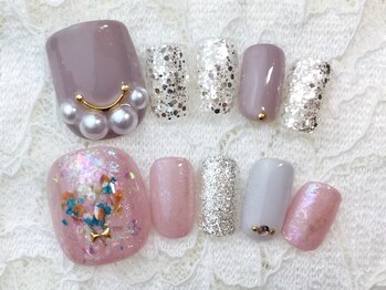 フローレスネイル 新宿西口店(FlawlessNail)/FOOT6680円/6980円
