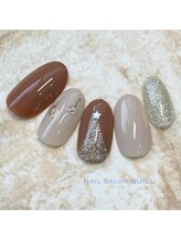 ネイルサロン クイル(QUILL)/12月ちょこっとアート（２）