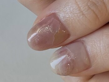 ピンクベージュ/ニュアンス