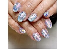 ネイルフレーバー(Nail Fravor)/¥12100 アジサイネイル