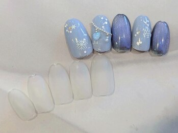 ティーエヌ 辻堂店/アシンメトリーネイル☆7700円