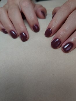 ボルドーネイル♪