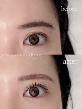 モカ 清澄白河(Moca)の写真/お顔が変わる！！似合わせアイブロウWax+ダブルトリートメントまつ毛パーマ★