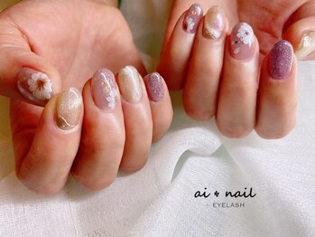 アイネイル 小倉(ai nail)/7本art¥8250