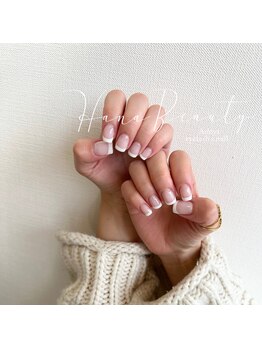 ハナビューティ アシヤ(Hana Beauty Ashiya)/春フレンチ♪