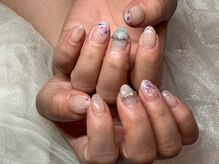 ガーデン ヘア&エステ&ネイル Garden/お花ネイル