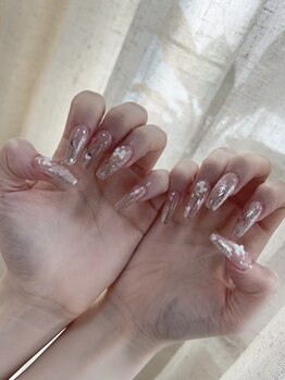 ソフィアネイル 赤羽店(Sofia Nail)/チップ長出し持ち込みデザイン
