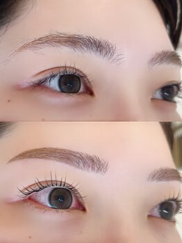 メアリ バイ リリー 勝田台(Merye by Lilly)/アイブロウWAX+まつ毛パーマ