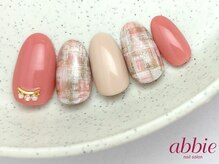 ネイルサロン アビー 新宿東口店(abbie)/ぬりかけチェック¥13057