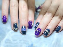 2M ネイル アトリエ(2M NAIL ATELIER)/ちゅるん ミラー ニュアンス