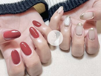 ジーエスネイル(GS NAIL)/アシンメトリーネイル
