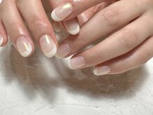 デューネイルスタジオ(dew nail studio)/ミラーベースフレンチ